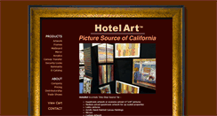 Desktop Screenshot of hotelart.com